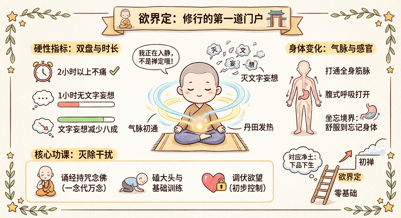 欲界定(二) - 禪定境界圖解